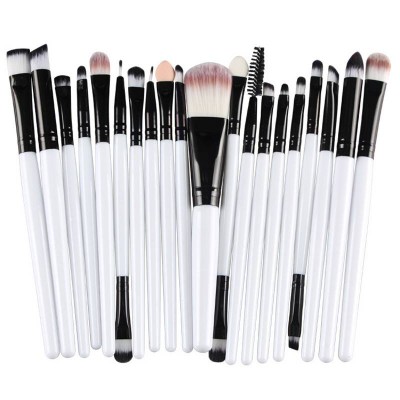 Wholesale 20pcs Makeup Brushes Set Professional Plastic Handle Soft Hair Powder Foundation Eyeshadow Make Up Brushes